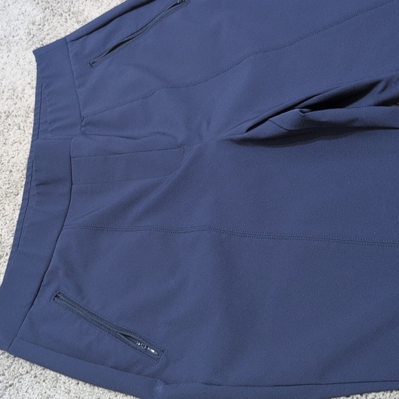 Lane Bryant Nylon Blend Wear Everywhere Straight Leg Pants Side Zip Pockets 14 - Picture 4 of 13